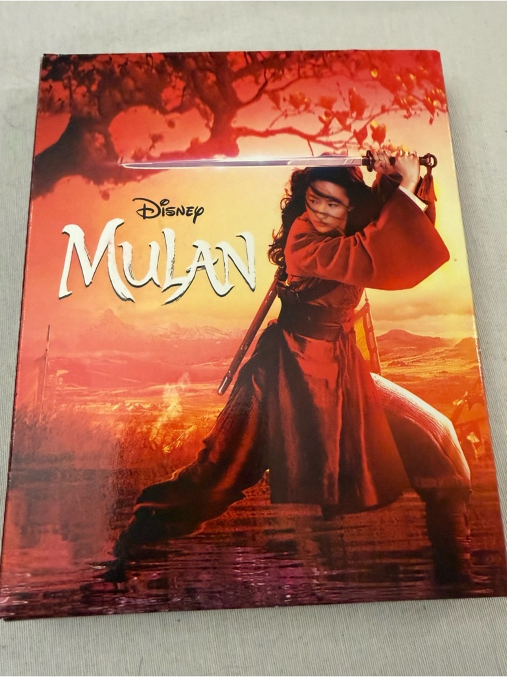 Disney Live Action Mulan Collectors Edition 4K Ultra HD+DVD+Gallery Book